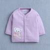 Pink & Lavender Girls Full Sleeves Cotton Jablas Pack Of 4
