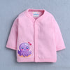 Pink & Lavender Girls Full Sleeves Cotton Jablas Pack Of 4