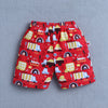 BUMZEE Yellow & Teal Blue Boys Shorts Pack Of 4