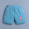 BUMZEE Yellow & Teal Blue Boys Shorts Pack Of 4