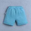 BUMZEE Yellow & Teal Blue Boys Shorts Pack Of 4