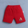 BUMZEE Red & Navy Boys Shorts Pack Of 4