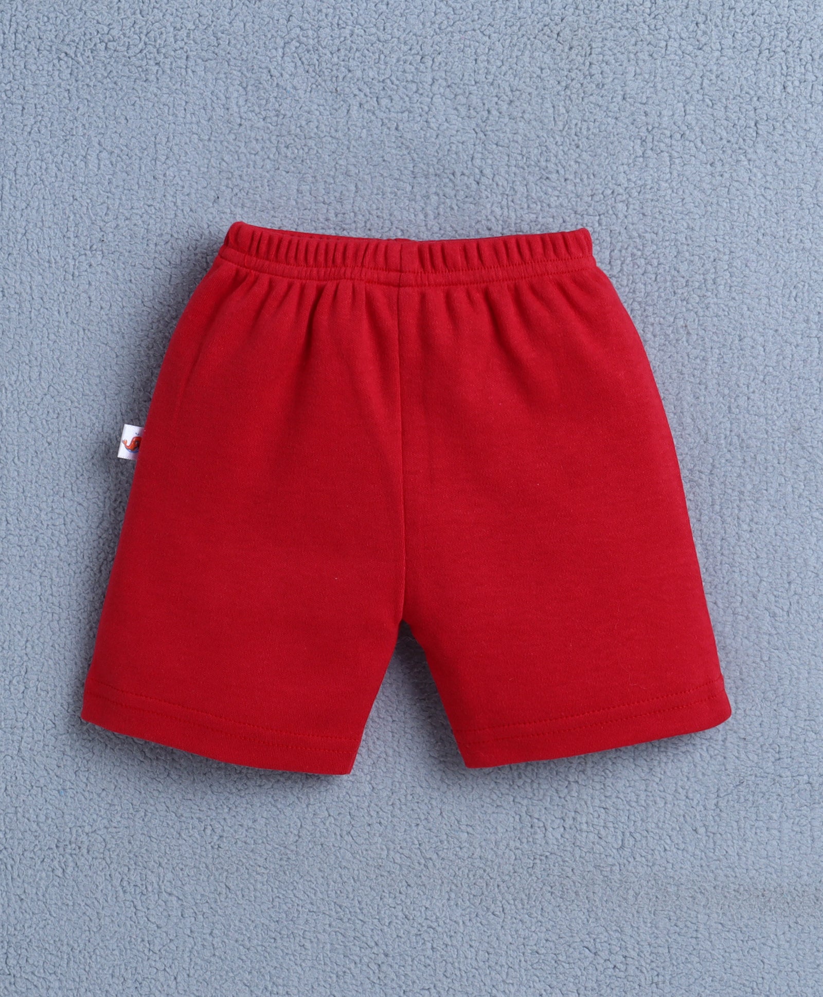 BUMZEE Red & Navy Boys Shorts Pack Of 4