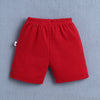 BUMZEE Red & Navy Boys Shorts Pack Of 4