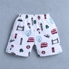 BUMZEE Red & Navy Boys Shorts Pack Of 4