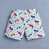 BUMZEE Red & Navy Boys Shorts Pack Of 4