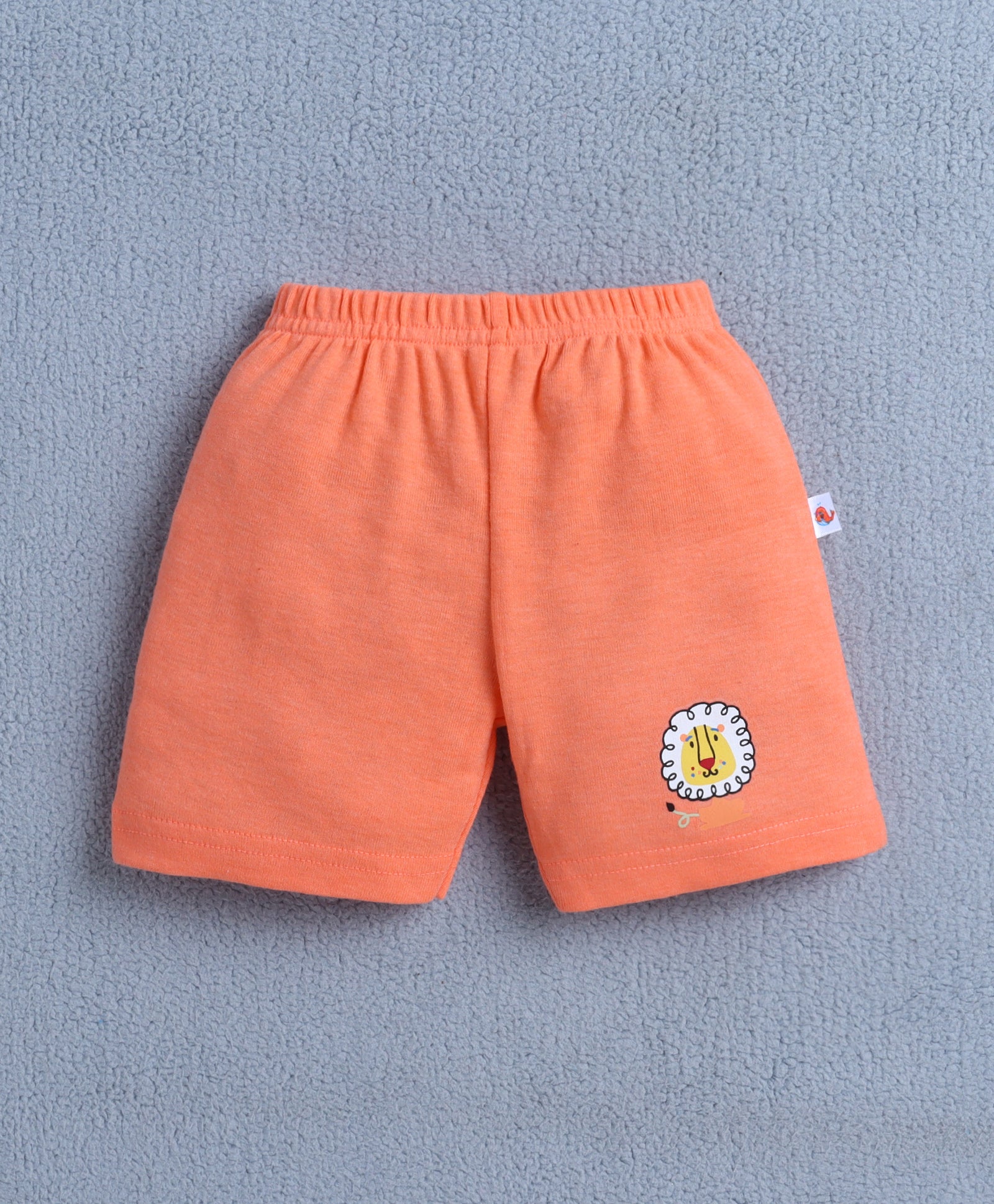 BUMZEE Orange & Sky Blue Boys Shorts Pack Of 4