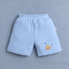 BUMZEE Orange & Sky Blue Boys Shorts Pack Of 4