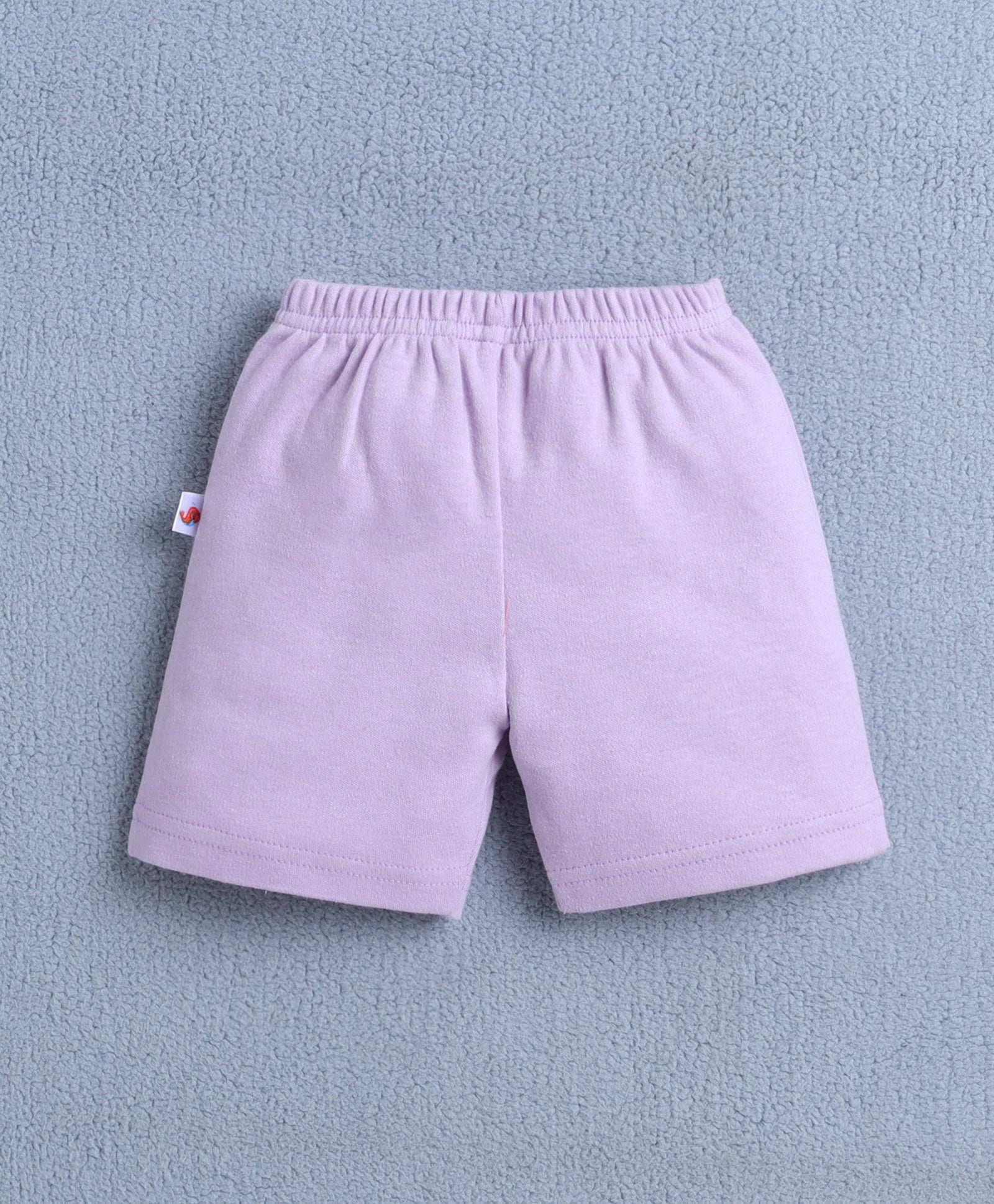 BUMZEE Yellow & Lavender Girls Shorts Pack Of 4