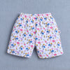 BUMZEE Yellow & Lavender Girls Shorts Pack Of 4
