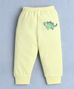 Bumzee Orange & Green Animal Print Pyjamas, Pack of 4, 100% Cotton
