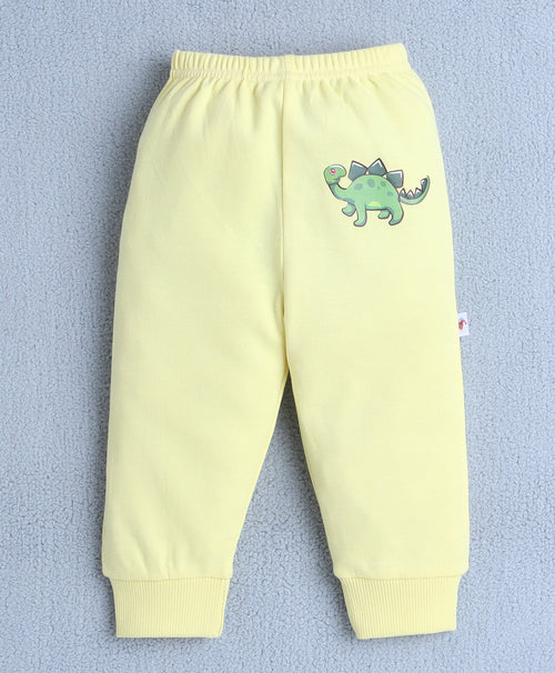 Boys 100% Cotton Animal Pyjamas - Orange & Green