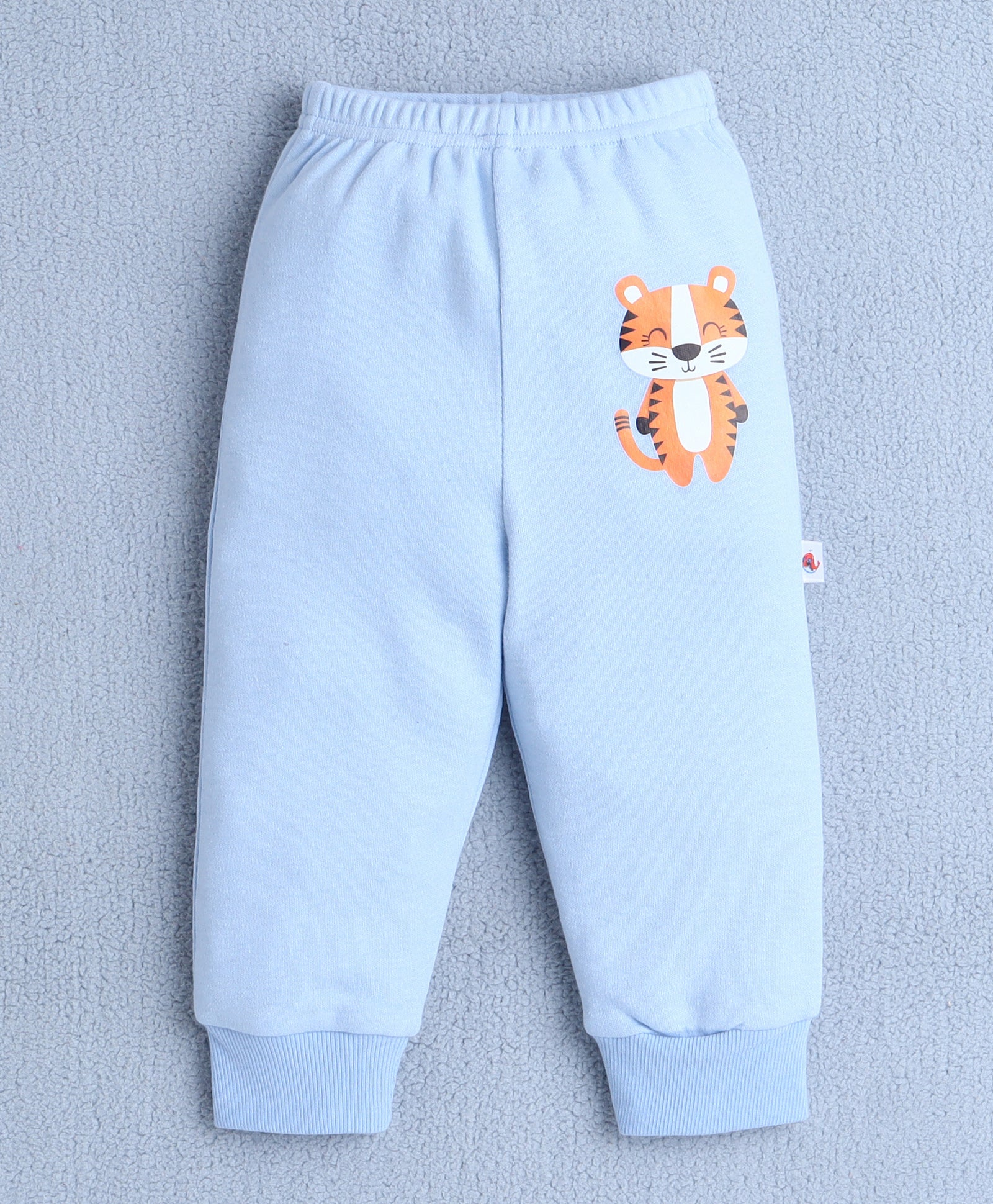 Boys 100% Cotton Animal Pyjamas - Orange & Green