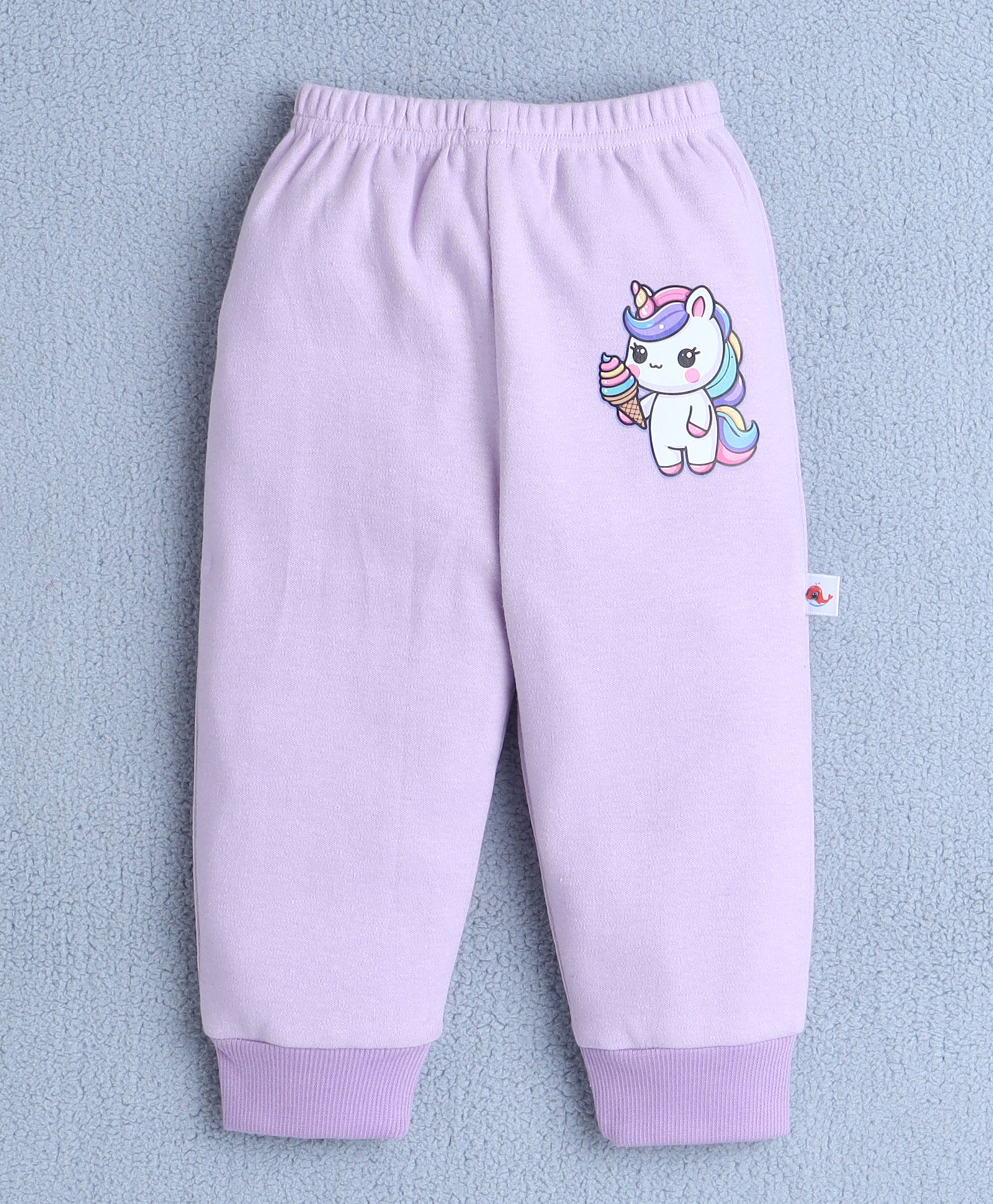 Girls 100% Cotton Animal Pyjamas - Pink & Lavender