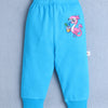 Girls 100% Cotton Animal Pyjamas - Blue & Pink