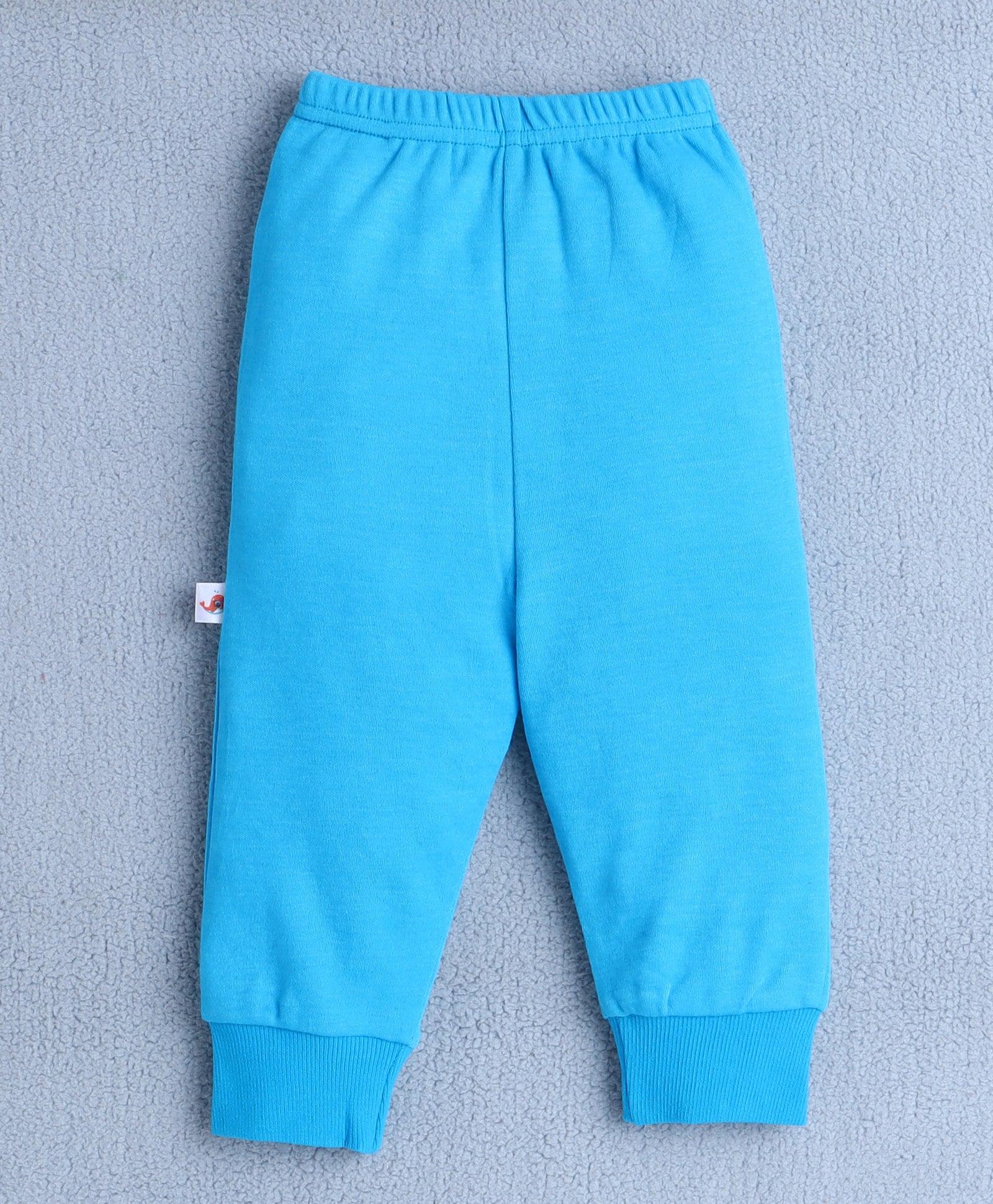 Girls 100% Cotton Animal Pyjamas - Blue & Pink