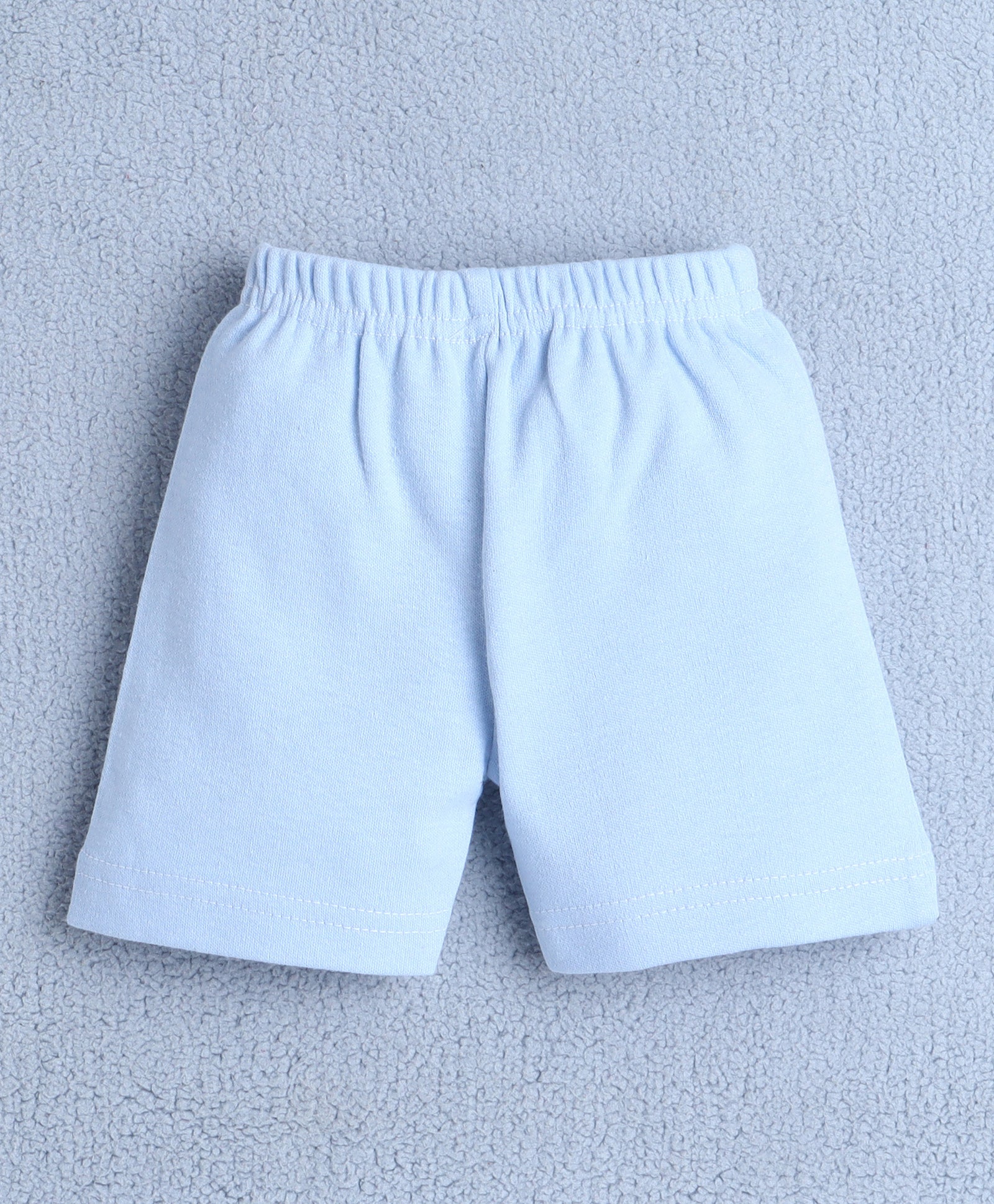 BUMZEE Sky Blue Baby Boys Half Sleeves T-Shirt & Short Set
