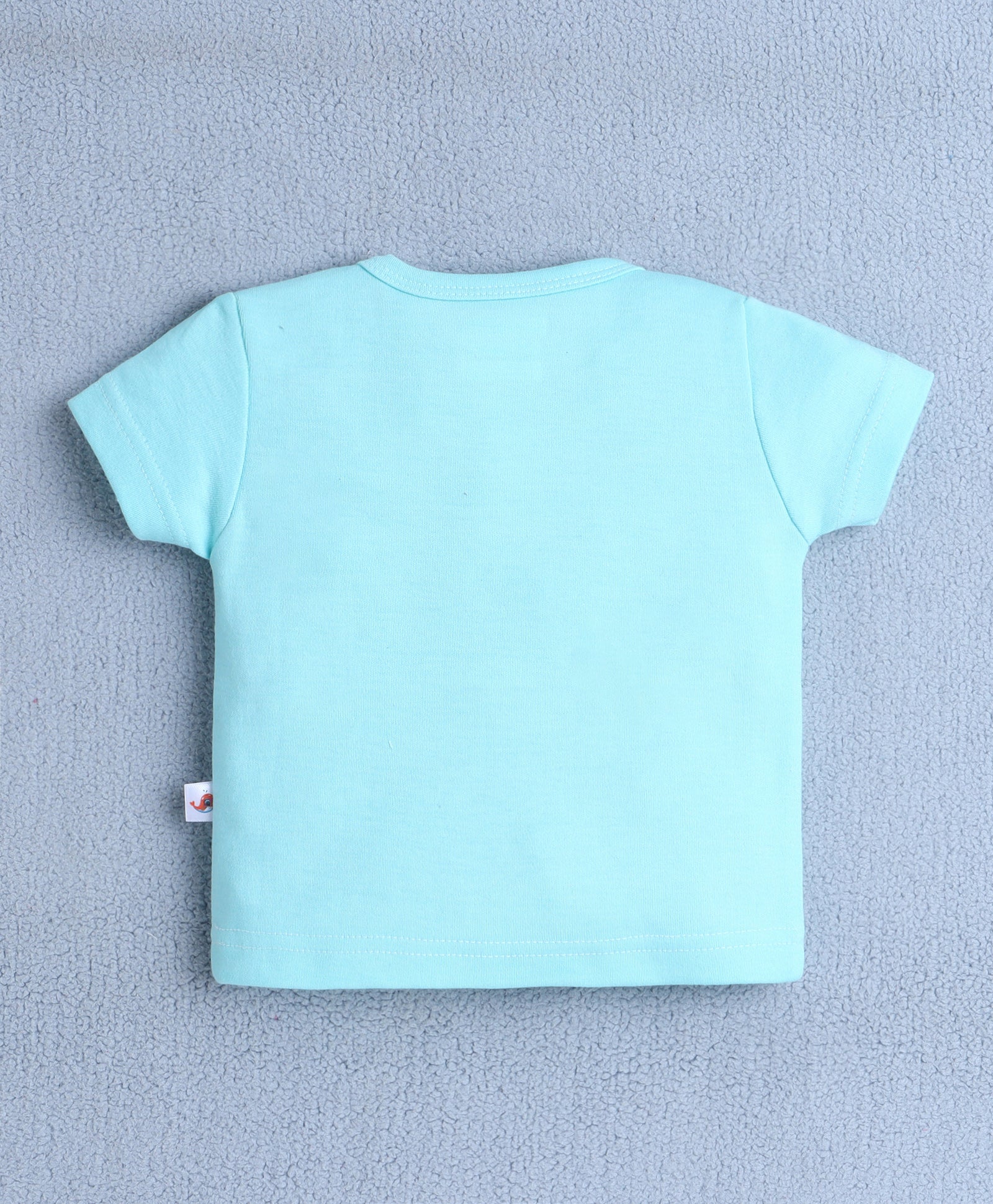 BUMZEE Mint Green Baby Boys Half Sleeves T-Shirt & Short Set