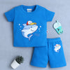 BUMZEE Royal Blue Baby Boys Half Sleeves T-Shirt & Short Set