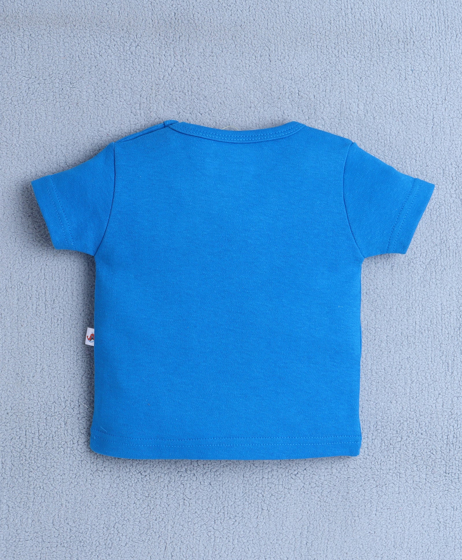 BUMZEE Royal Blue Baby Boys Half Sleeves T-Shirt & Short Set
