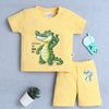 BUMZEE Yellow Baby Boys Half Sleeves T-Shirt & Short Set