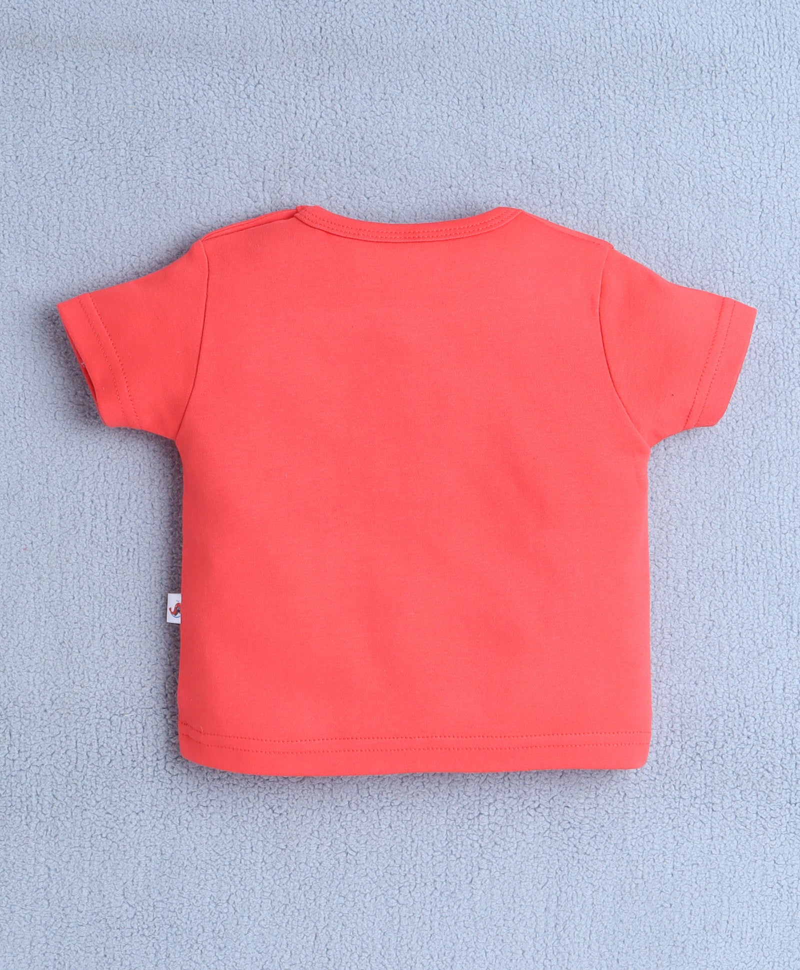 BUMZEE Coral Baby Girls Half Sleeves T-Shirt & Short Set