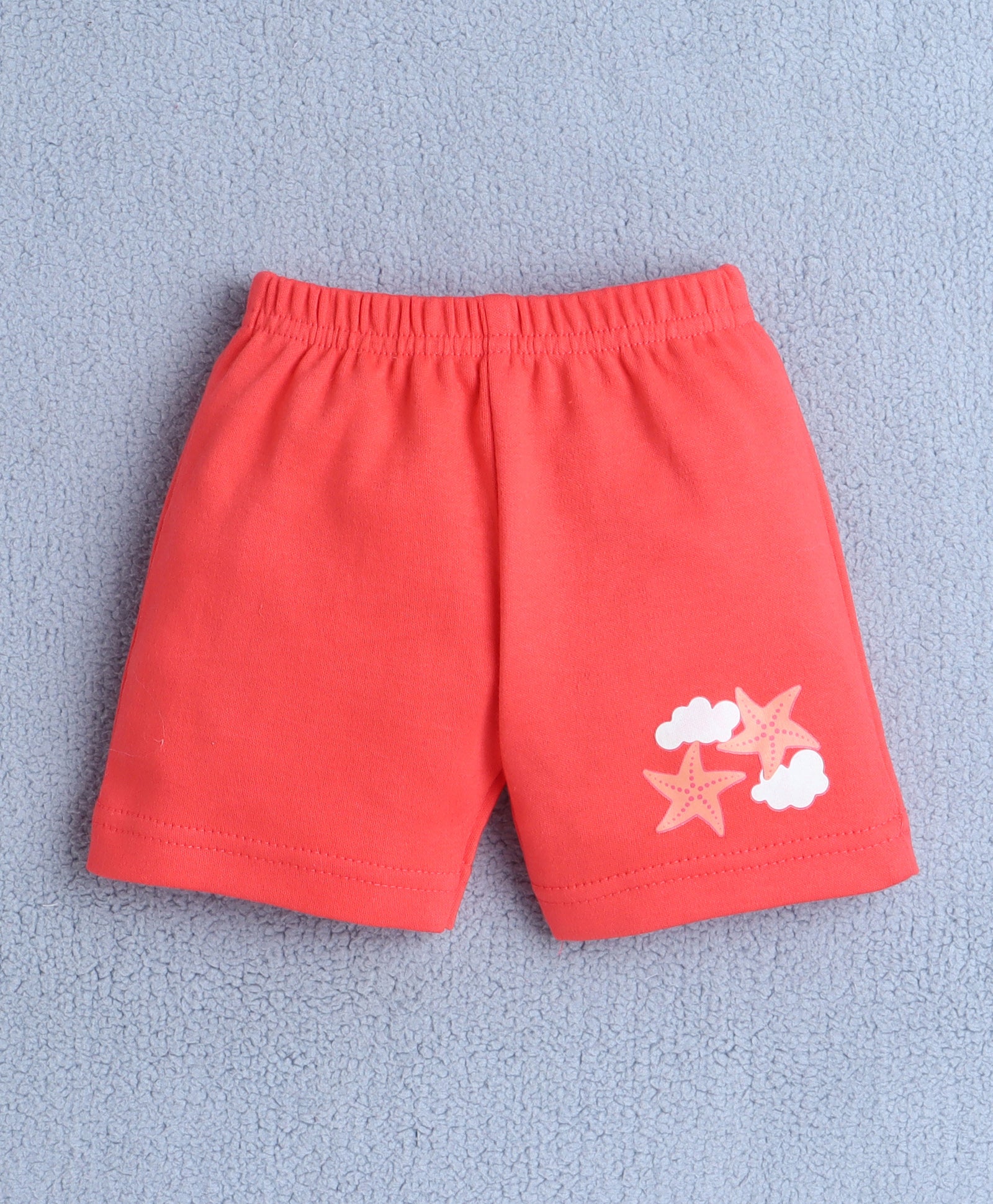 BUMZEE Coral Baby Girls Half Sleeves T-Shirt & Short Set