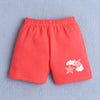 BUMZEE Coral Baby Girls Half Sleeves T-Shirt & Short Set