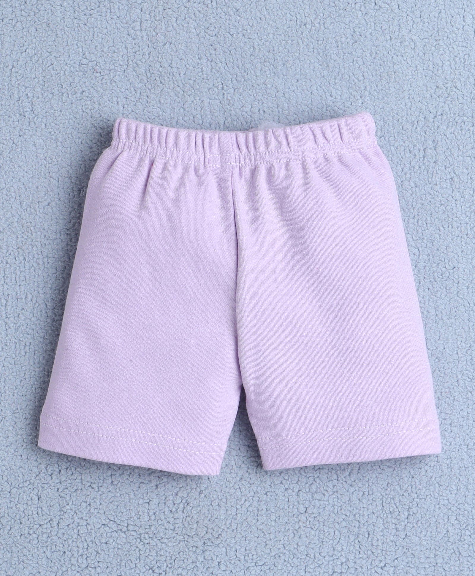 BUMZEE Lavender Baby Girls Half Sleeves T-Shirt & Short Set