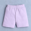 BUMZEE Lavender Baby Girls Half Sleeves T-Shirt & Short Set