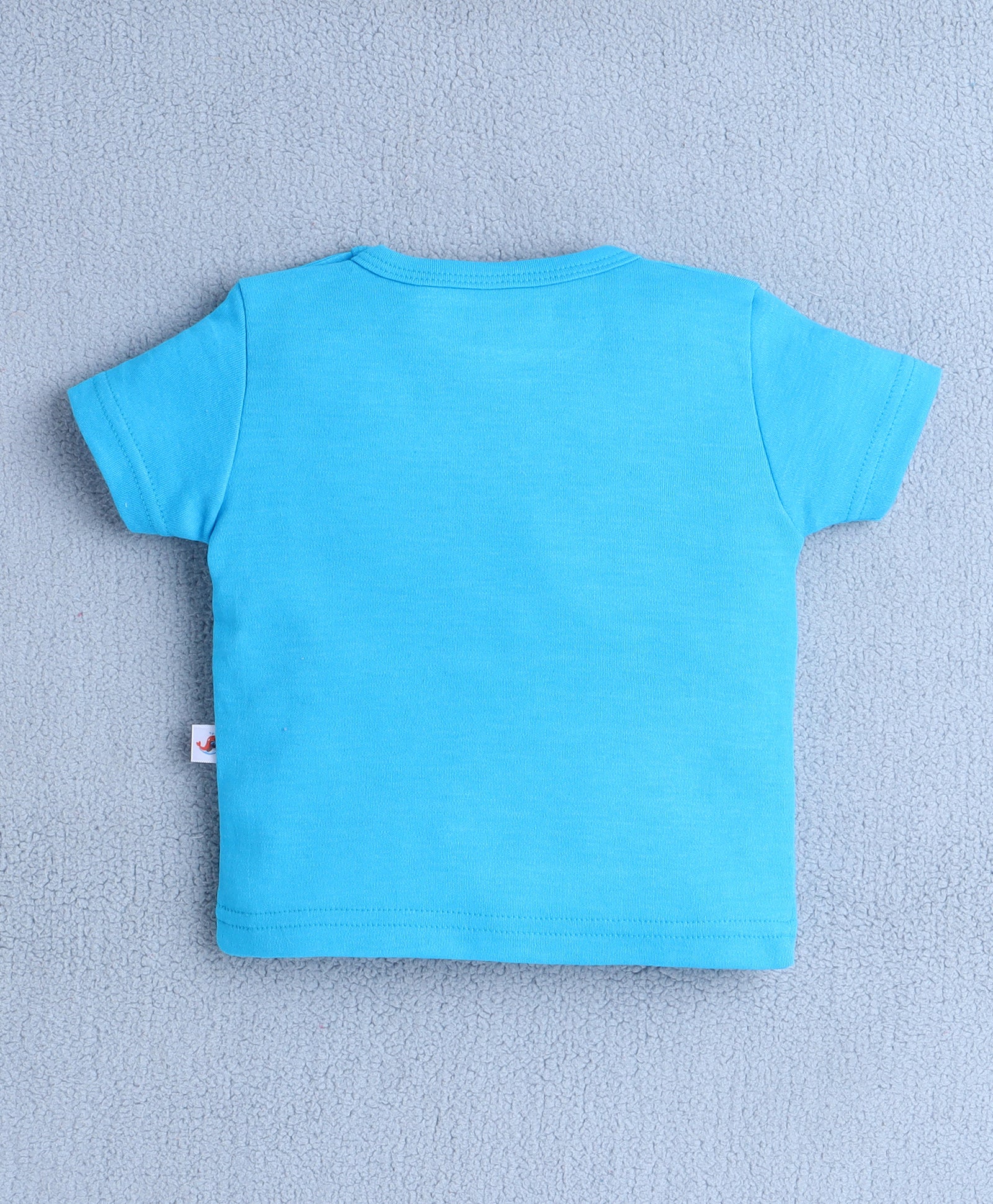 BUMZEE Blue Baby Girls Half Sleeves T-Shirt & Short Set