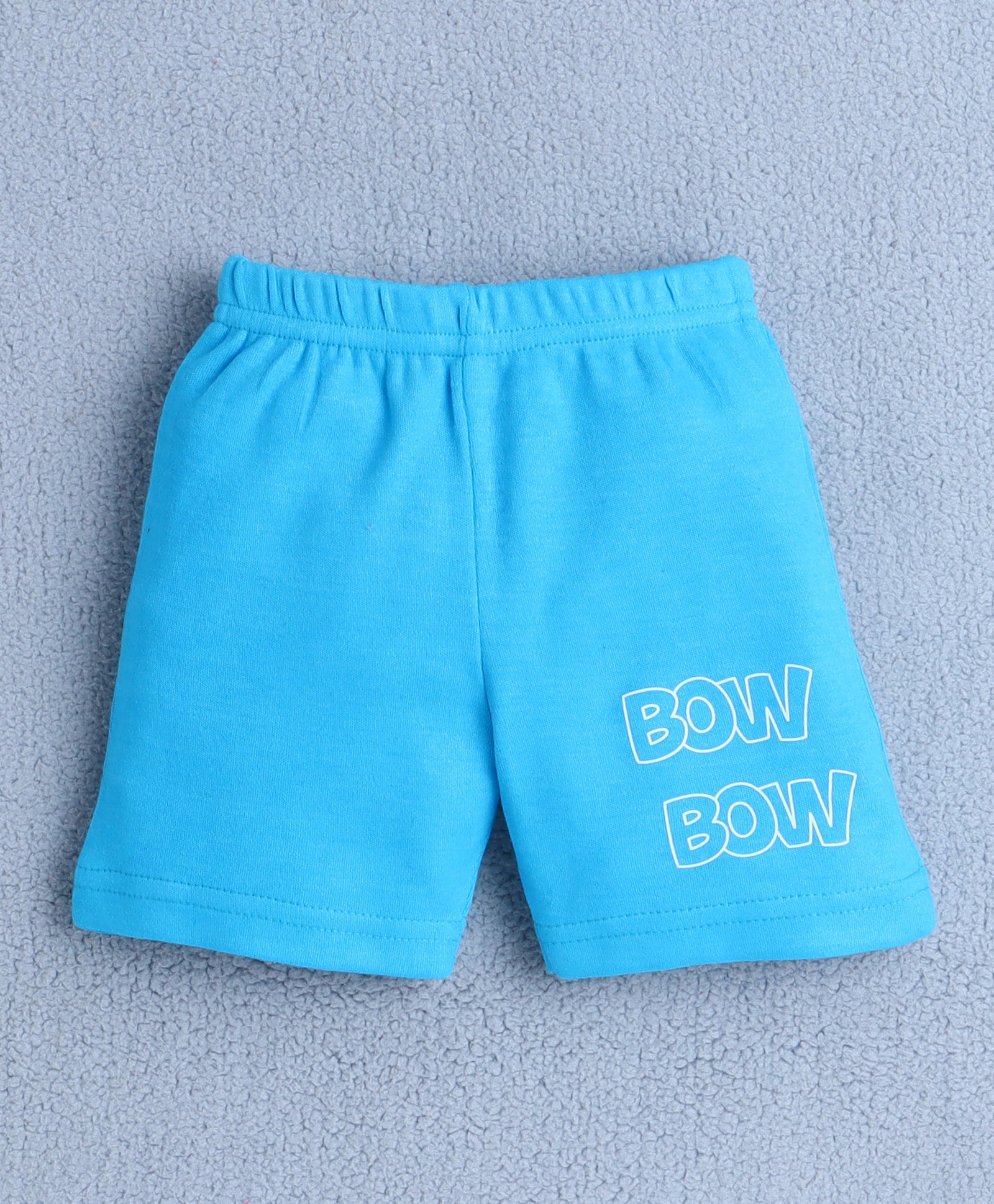 BUMZEE Blue Baby Girls Half Sleeves T-Shirt & Short Set