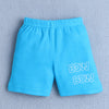 BUMZEE Blue Baby Girls Half Sleeves T-Shirt & Short Set