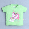 BUMZEE Green Baby Girls Half Sleeves T-Shirt & Short Set