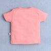 BUMZEE Peach Baby Girls Half Sleeves T-Shirt & Short Set