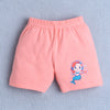 BUMZEE Peach Baby Girls Half Sleeves T-Shirt & Short Set