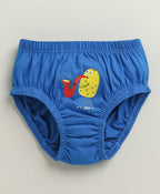 Bumzee Orange & Green Briefs, Pack of 3, 100% Cotton