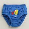 Boys 100% Cotton Solid Briefs - Orange & Green
