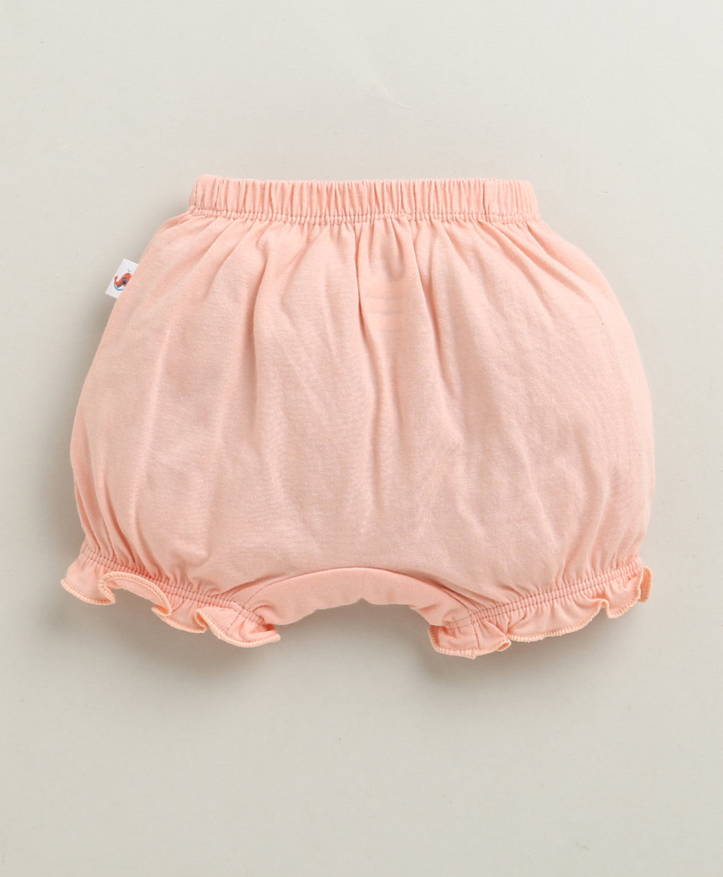 Bumzee Peach & Mint Green Bloomers, Pack of 3, 100% Cotton