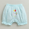 Girls 100% Cotton Solid Bloomers - Yellow & Pink