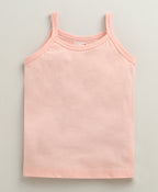 Bumzee Peach & Mint Green Slips, Pack of 3, Sleeveless, 100% Cotton (Style Peb10643)