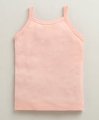 Bumzee Peach & Mint Green Slips, Pack of 3, Sleeveless, 100% Cotton (Style Peb10643)