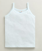 Bumzee Peach & Mint Green Slips, Pack of 3, Sleeveless, 100% Cotton (Style Peb10643)