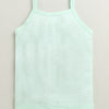 Girls 100% Cotton Solid Slips - Peach & Mint Green