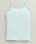 Bumzee Peach & Mint Green Slips, Pack of 3, Sleeveless, 100% Cotton (Style Peb10645)