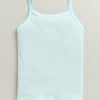 Girls 100% Cotton Solid Slips - Peach & Mint Green