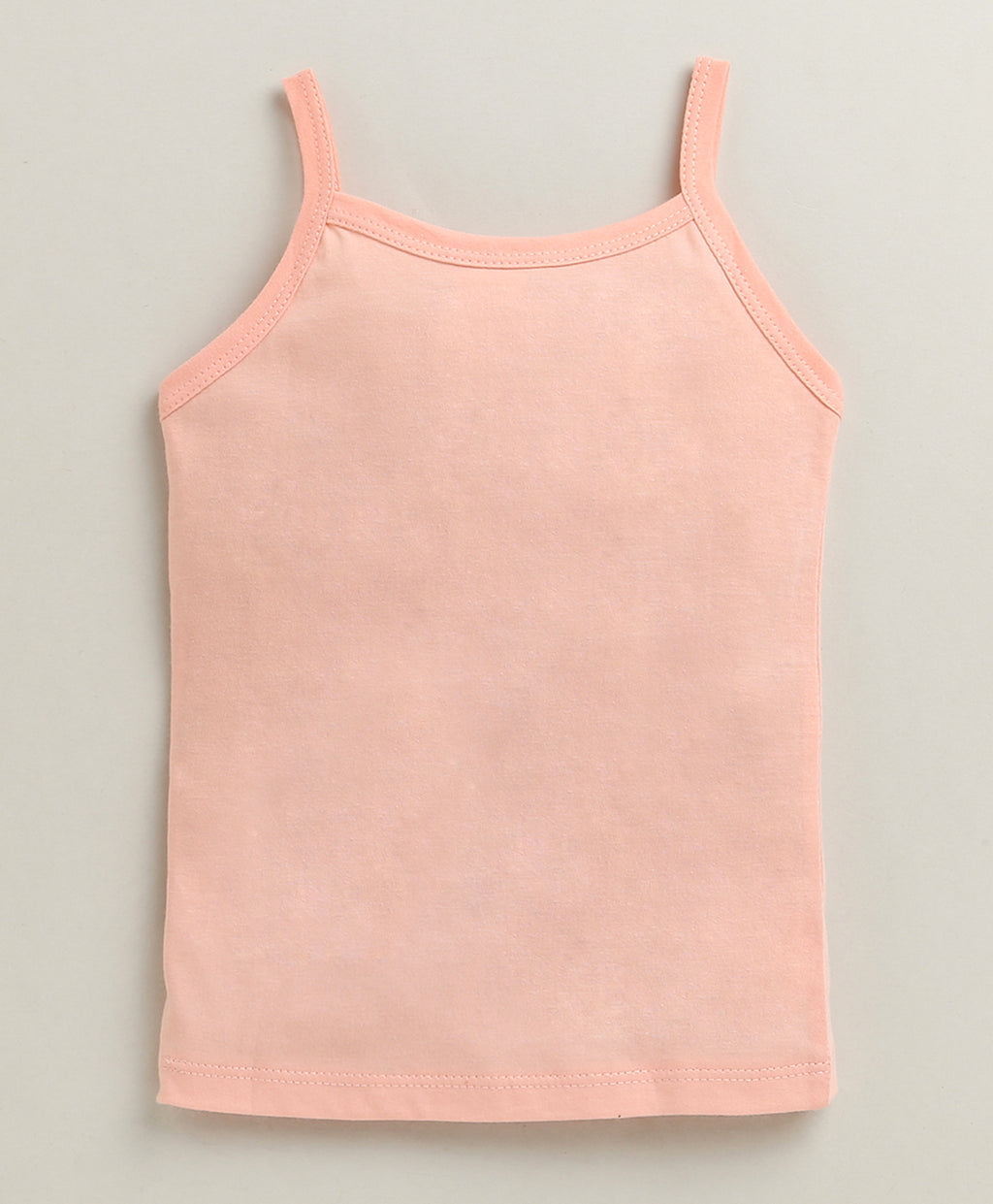 Bumzee Peach & Mint Green Slips, Pack of 3, Sleeveless, 100% Cotton (Style Peb10645)