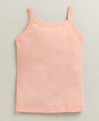 Bumzee Peach & Mint Green Slips, Pack of 3, Sleeveless, 100% Cotton (Style Peb10645)