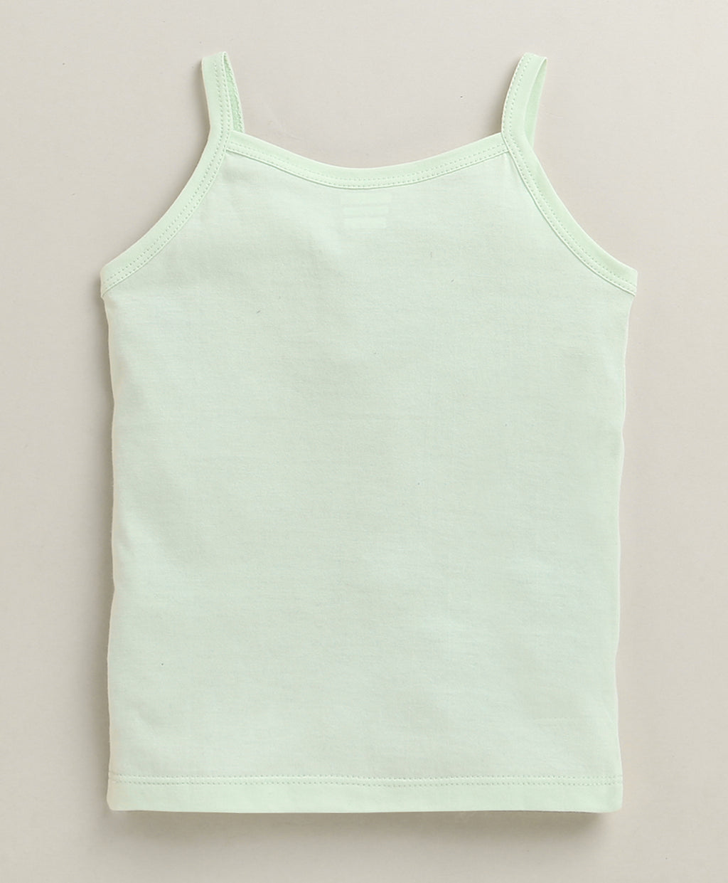 Bumzee Peach & Mint Green Slips, Pack of 3, Sleeveless, 100% Cotton (Style Peb10645)