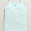 Girls 100% Cotton Solid Slips - Yellow & Sky Blue